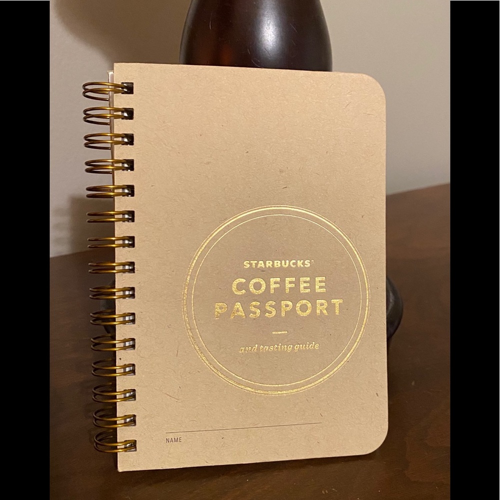 Starbucks Coffee Passport Book
